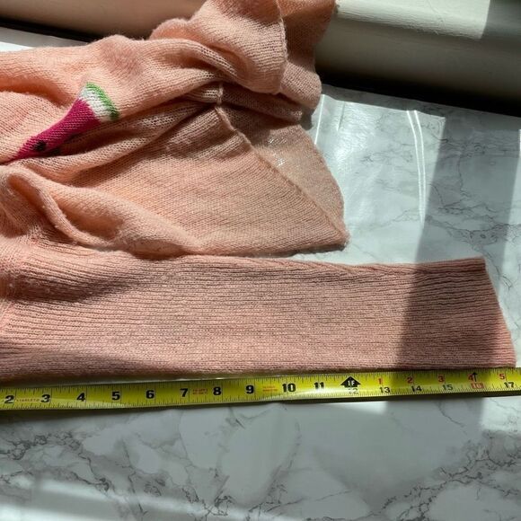 WILDFOX COUTURE Watermelon V-Neck in Peaches - Picture 12 of 13